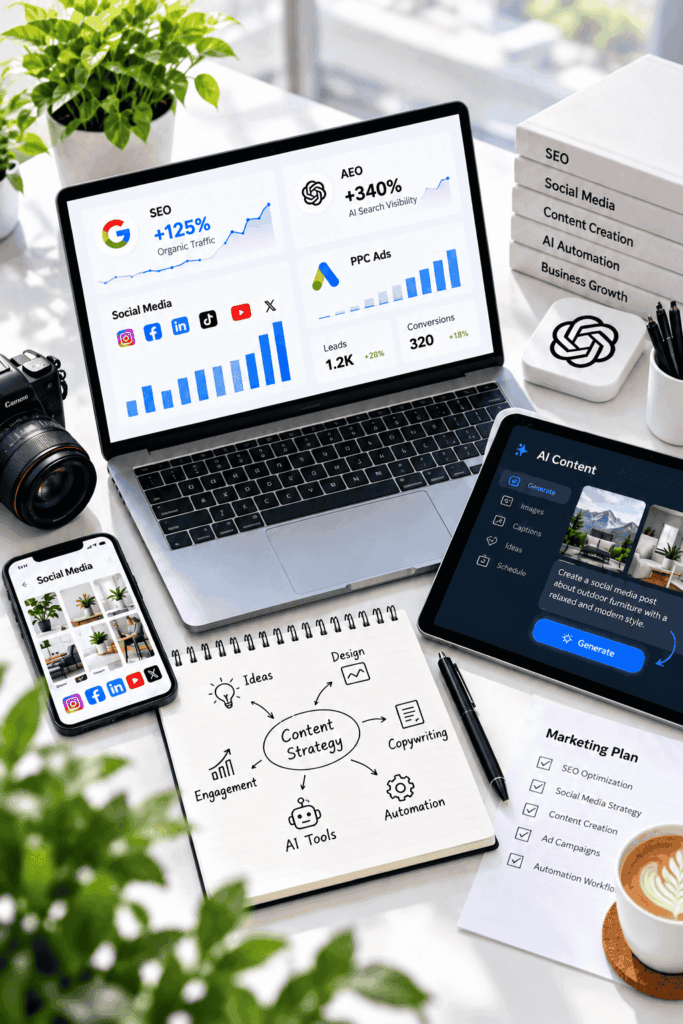 AI-Powered Digital Marketing Workspace